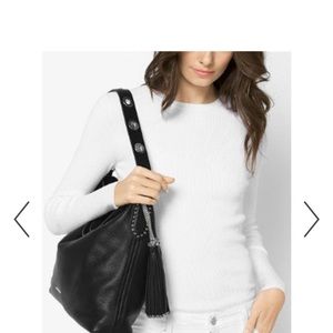 Michael Kors - Large Black Brooklyn Shoulder Bag